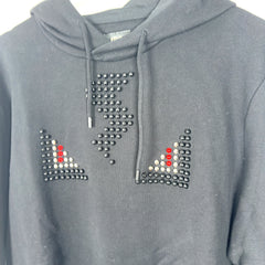 Fendi Studded 'Monster' Eyes Hoodie