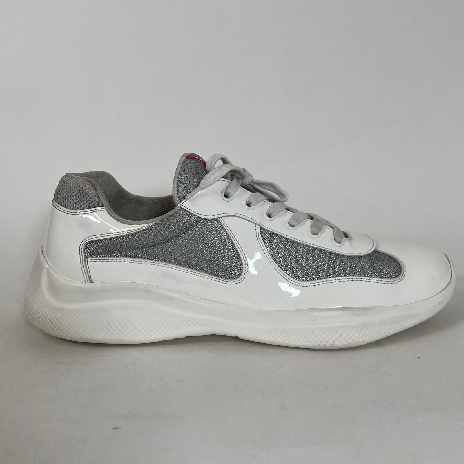 Prada White Cups Size 12