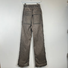 Rick Owens Drkshdw Dust Waxed Pusher Pants Size XS