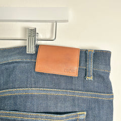 Dior Blue Oblique Denim Jeans Size 38