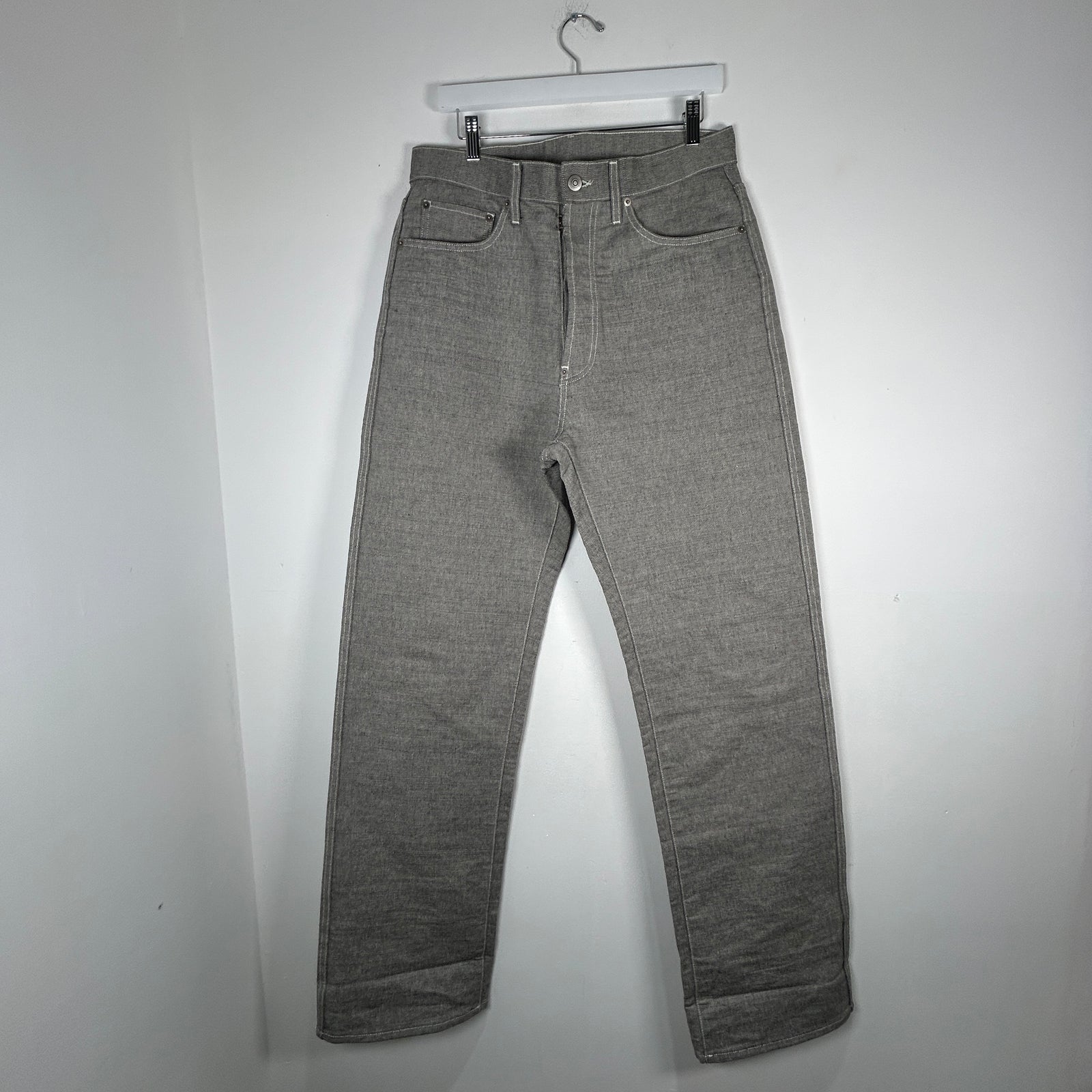 Maison Margiela 12oz Broken Twill 5 Pocket Pants - Caviar Size 30