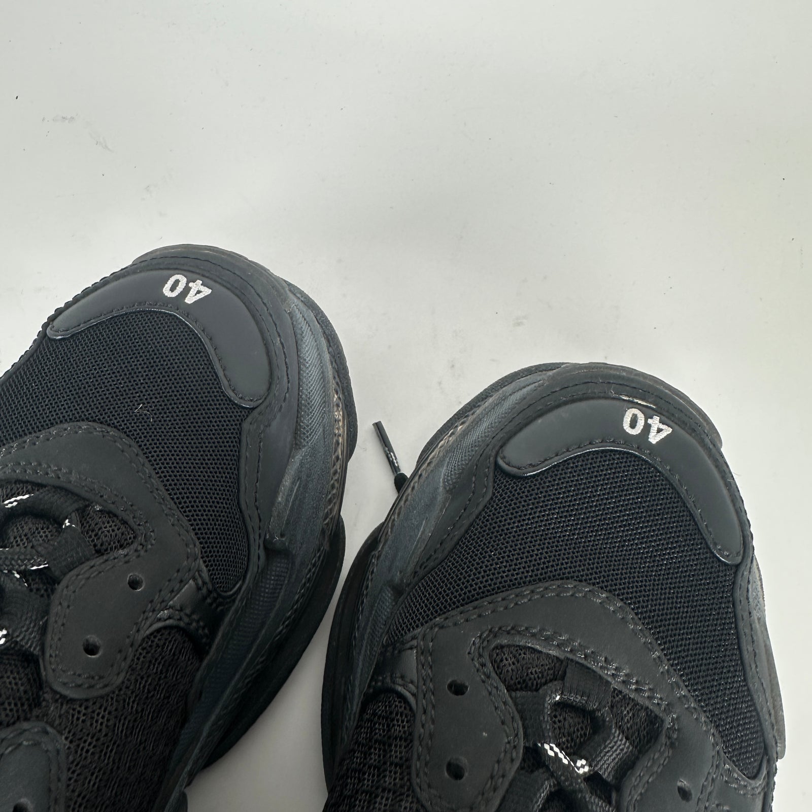 Balenciaga Triple Black Triple S Sneaker Size 7