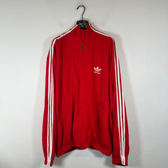 Balenciaga x Adidas Red Striped Nylon Track Jacket Size 3
