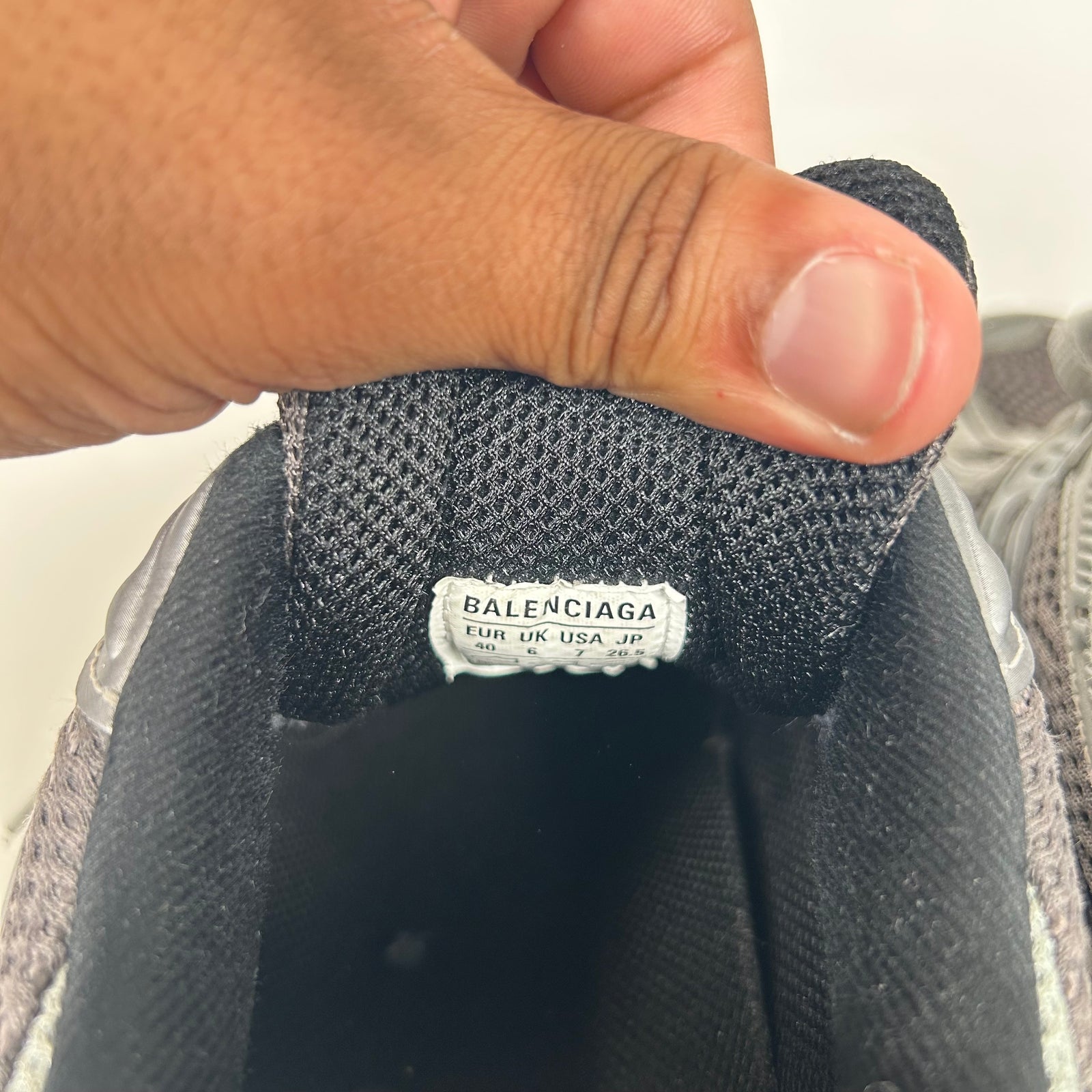 Balenciaga Grey X-Pander Size 40