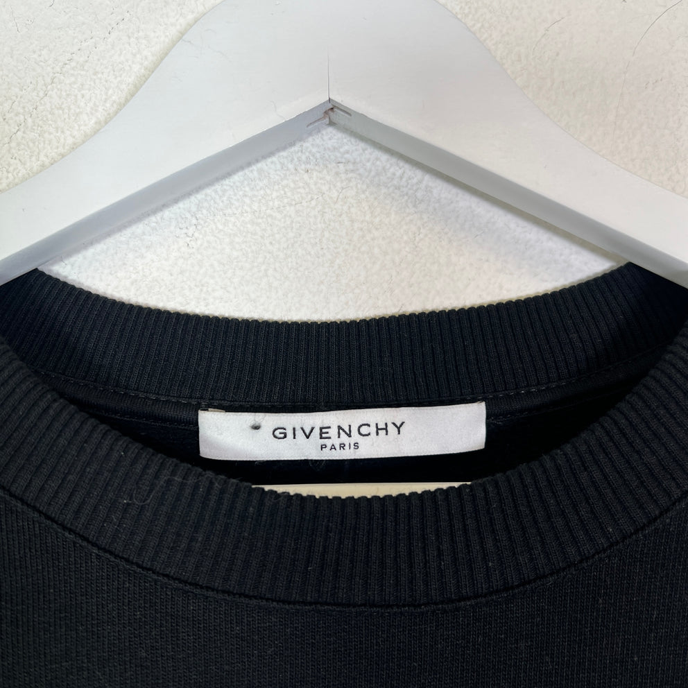 Givenchy Black Shark Print Crewneck Size XS