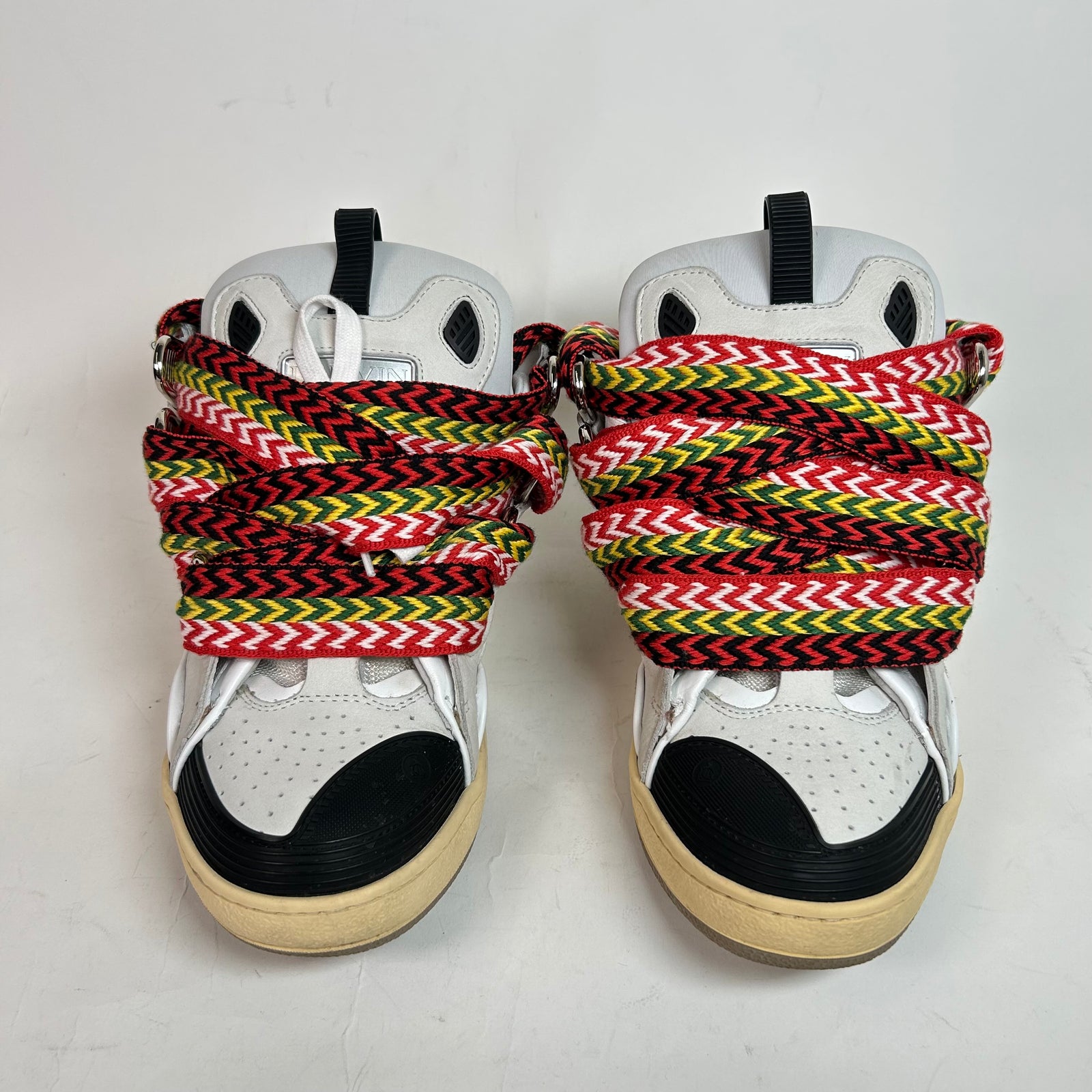 Lanvin White OG Curb Sneaker