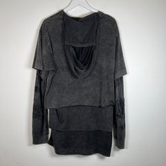 Givenchy Layer Hooded T-Shirt Size L