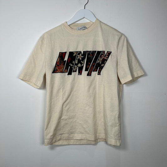 Lanvin Floral Graphic Print T-Shirt Size S