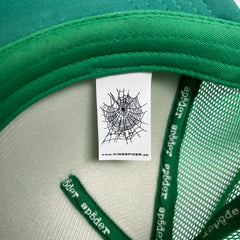 Sp5der Slime Green OG Web V2 Trucker Hat