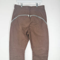 Rick Owens FW23 Luxor Brown Banana Cuts Size 32