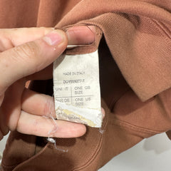 Rick Owens Brown Jason Hoodie Size OS