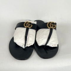 Gucci GG T-Strap Flats Size 40.5