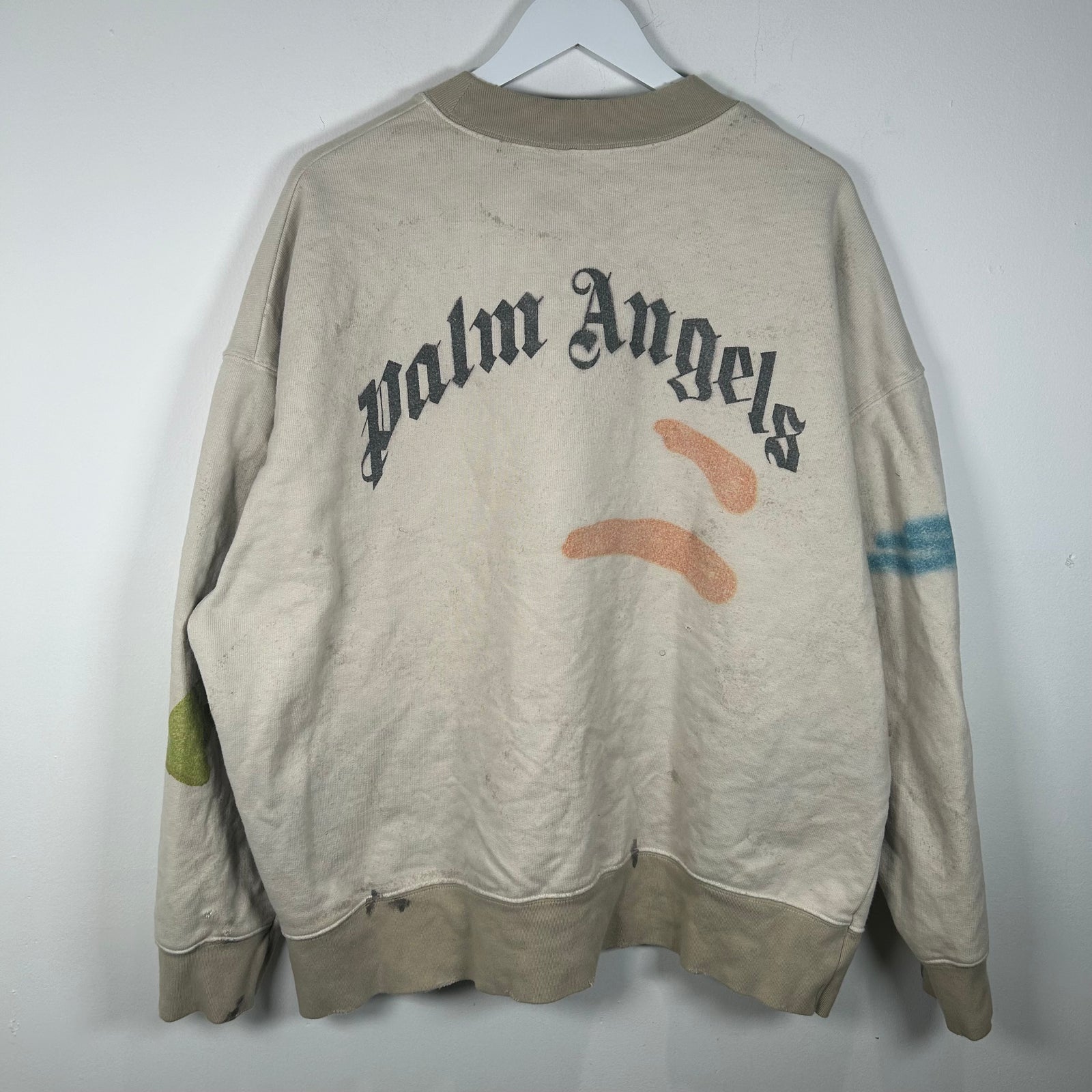 Palm Angels Neon Palm Crewneck Size XL