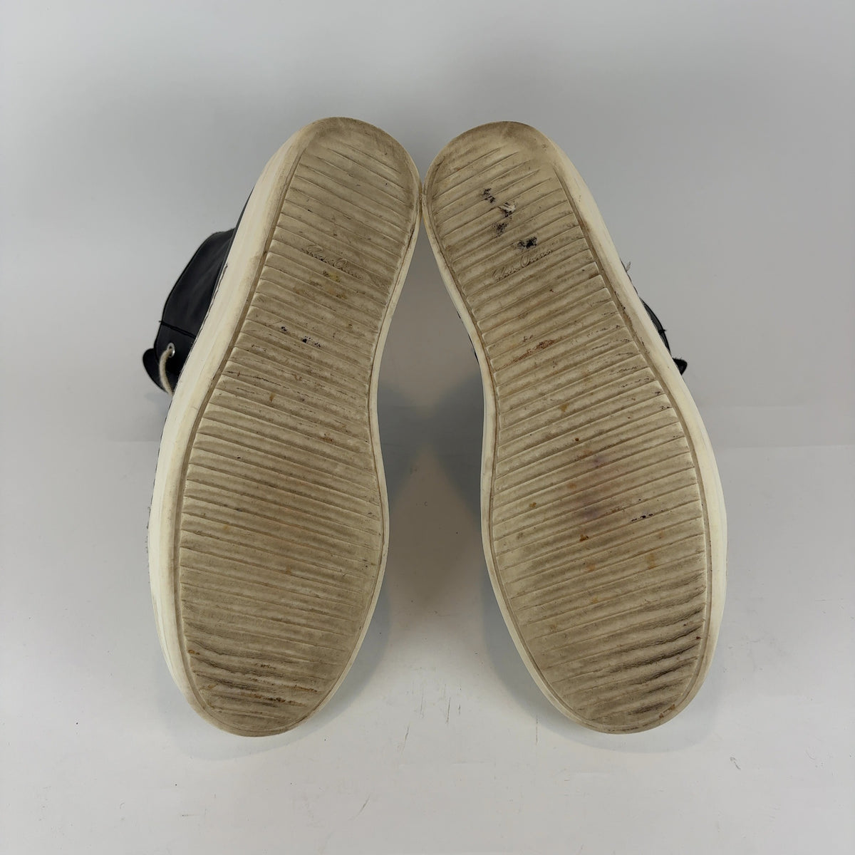 Rick Owens Mainline Leather High-Top Ramones