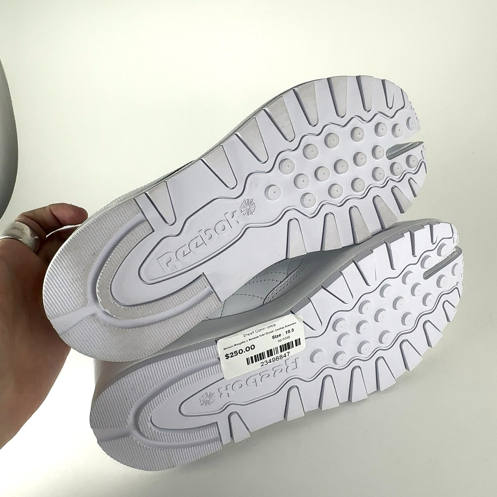 Maison Margiela x Reebok Tabi Classic Lowtop Sneakers