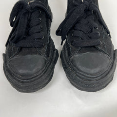 MMY Black Canvas Peterson Sneaker Size 40