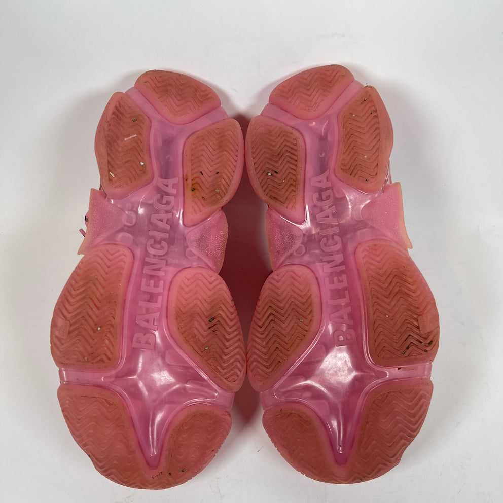 Balenciaga Pink Triple S Sneaker Size 38