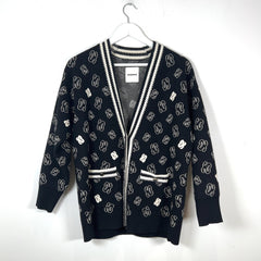 Sandro Jacquard Logo Sweater