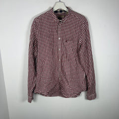 Burberry Gingham Button Up Shirt