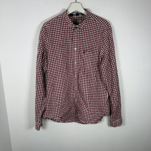 Burberry Gingham Button Up Shirt