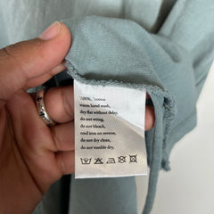 Ksbui Washed Blue Logo T-shirt Size M