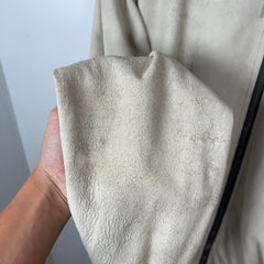 Rick Owens SS25 Hollywood Blistered Lambskin Leather Jacket