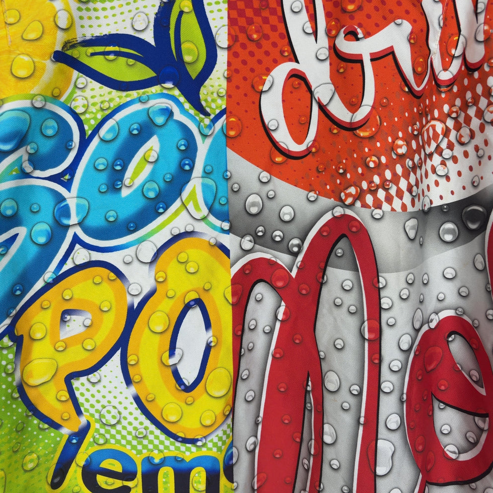 Moschino Couture “Drink Soda” Bomber Jacket