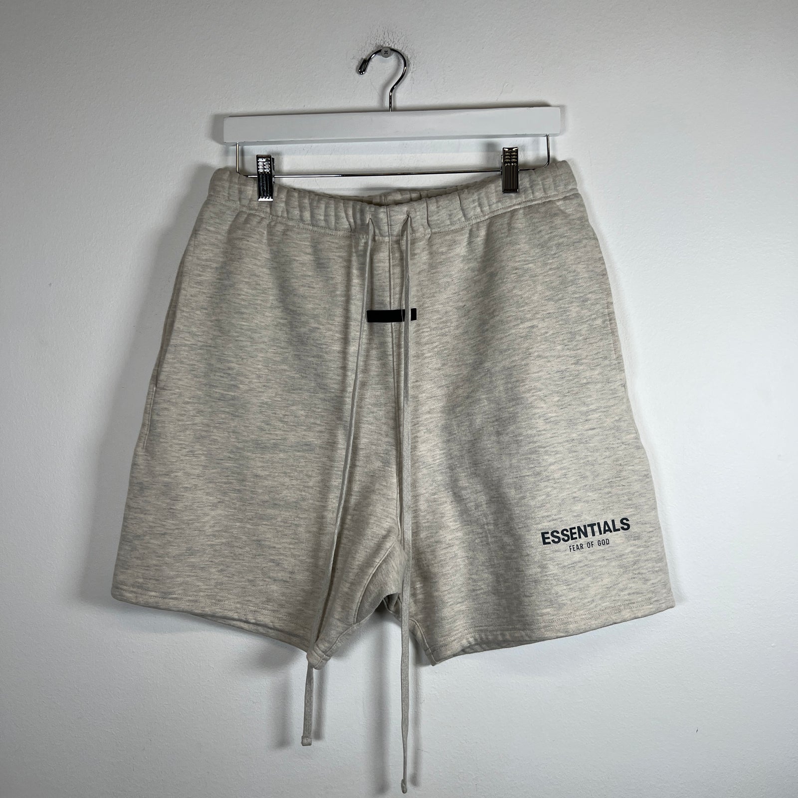 Essentials Oatmeal Sweat Shorts Size M