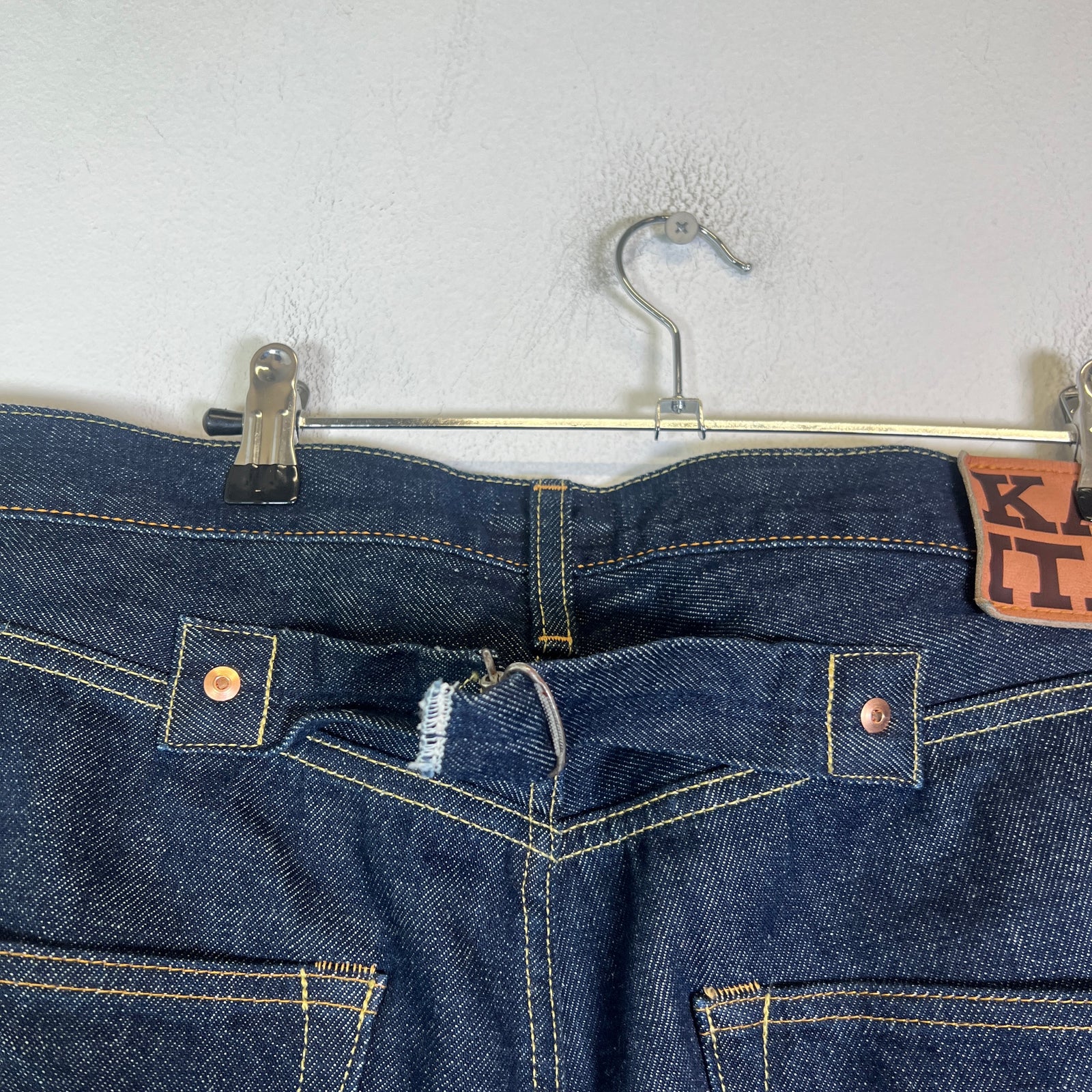 Kapital 12.5oz Mexican Tuxedo Okagilly Denim Jeans