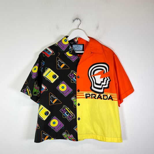 Prada SS20 Brain Tape Double Match Shirt