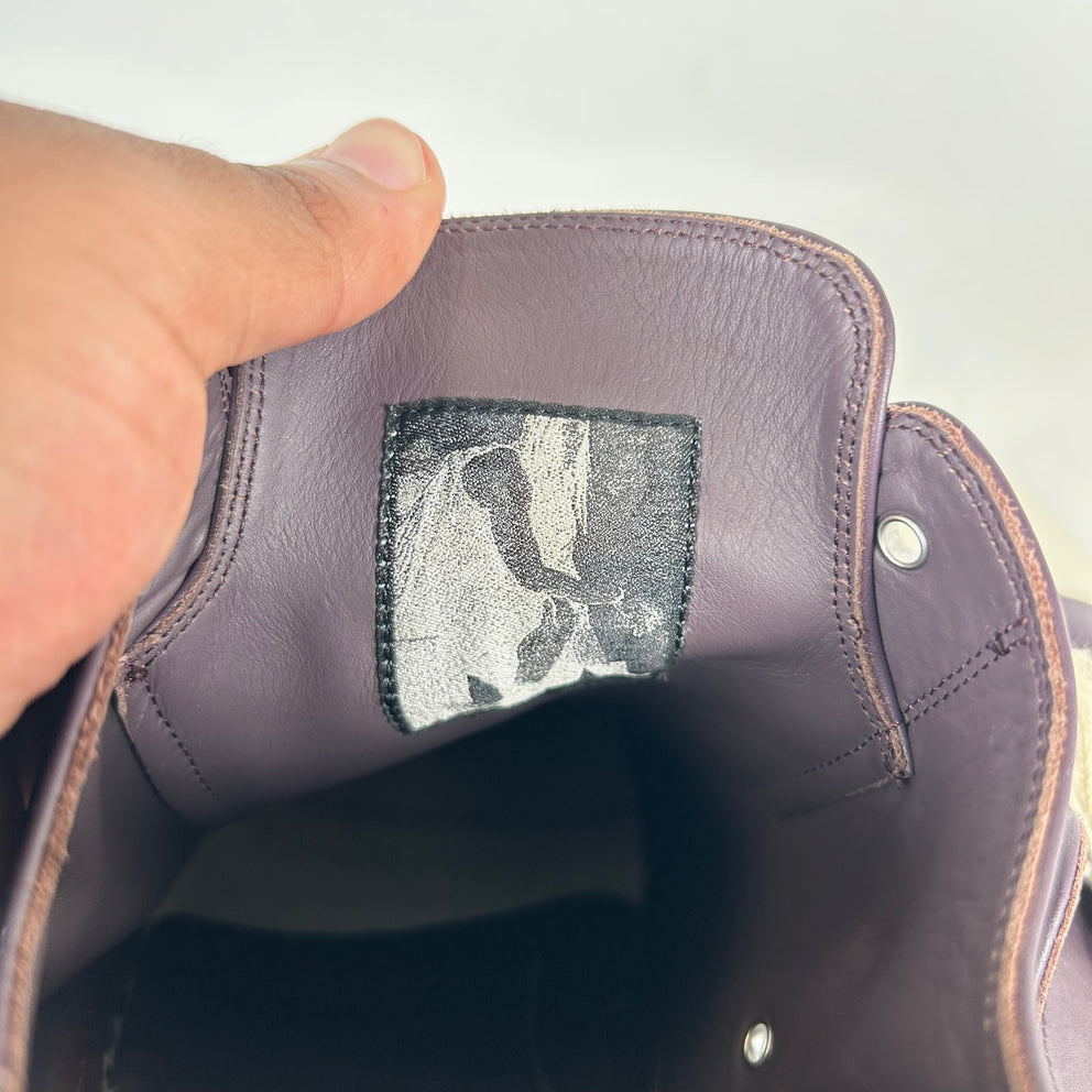 Rick Owens Plum Ramones Size 14