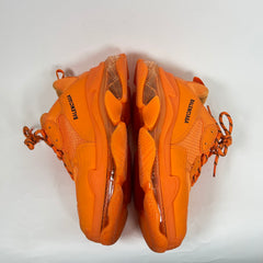 Balenciaga Orange Triple S Size 10