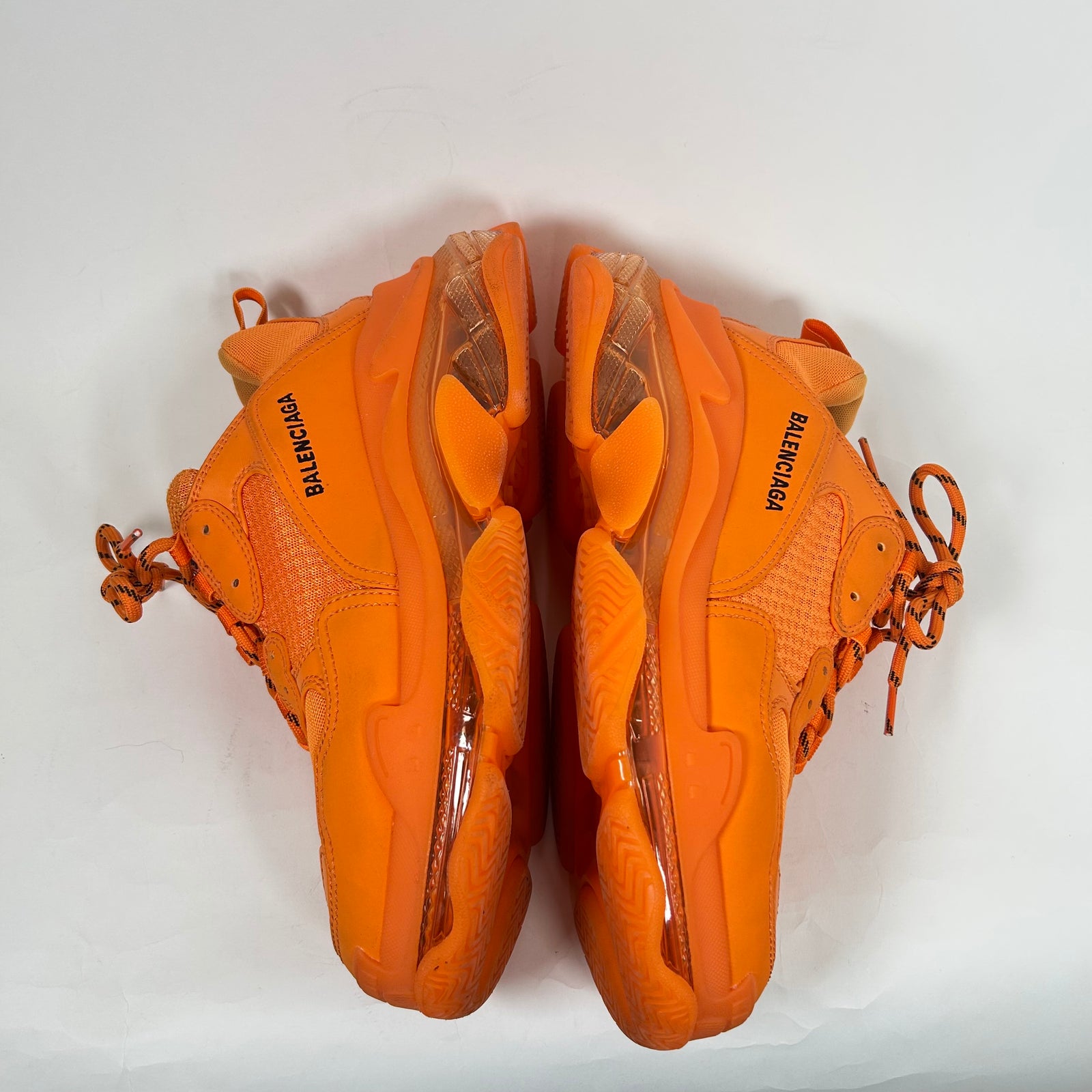 Balenciaga Orange Triple S Size 10