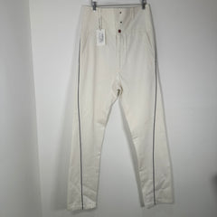 Vivienne Westwood Side Stripe White Pants Size 30