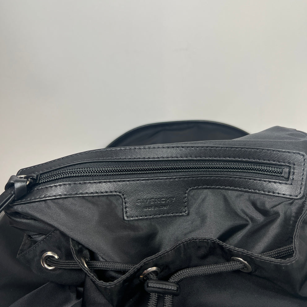 Givenchy Black Light3 Nylon Backpack