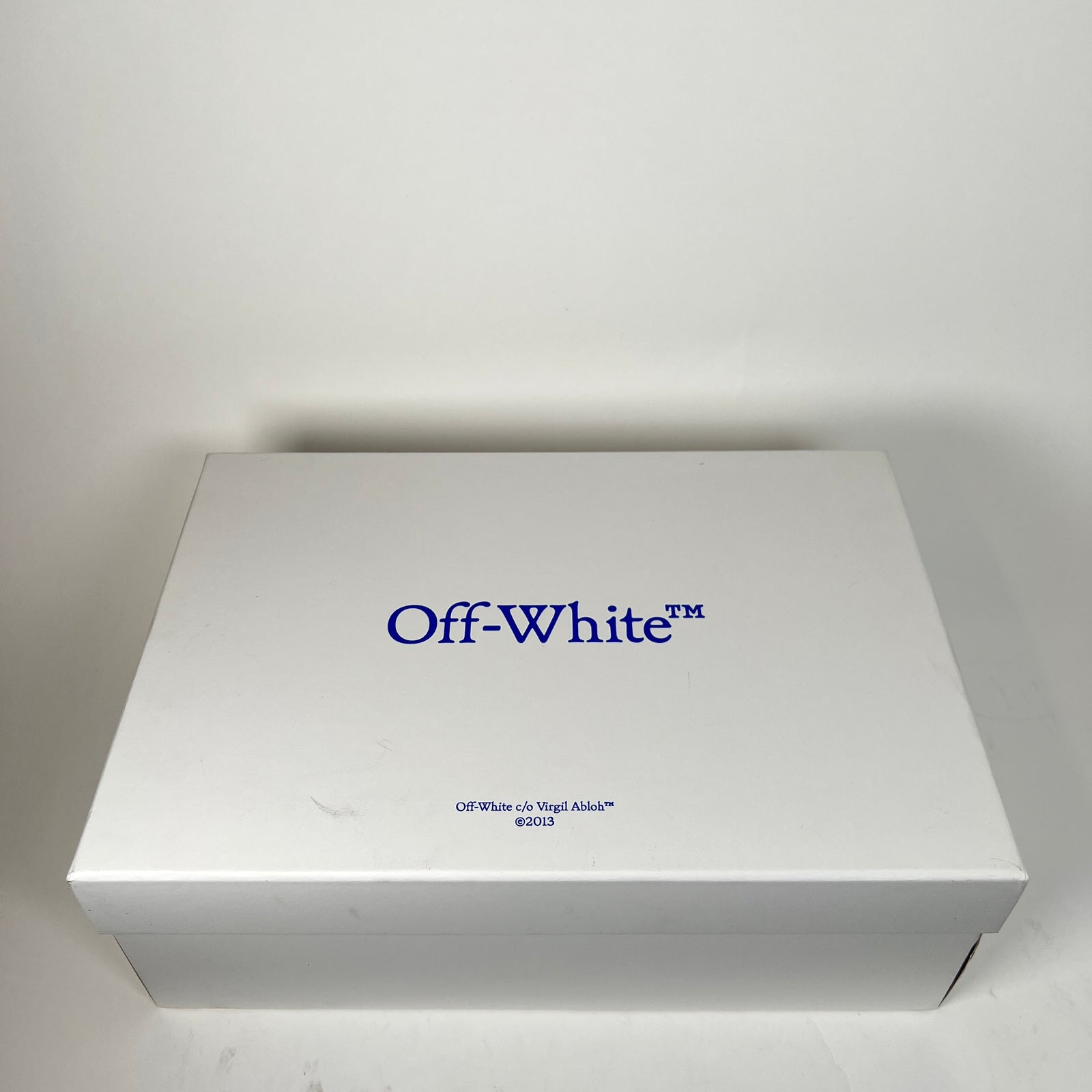 Off-White Royal Blue Out Of Office Sneaker Size 45