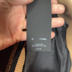 Saint Laurent Satin Diamond Quilted Teddy Jacket