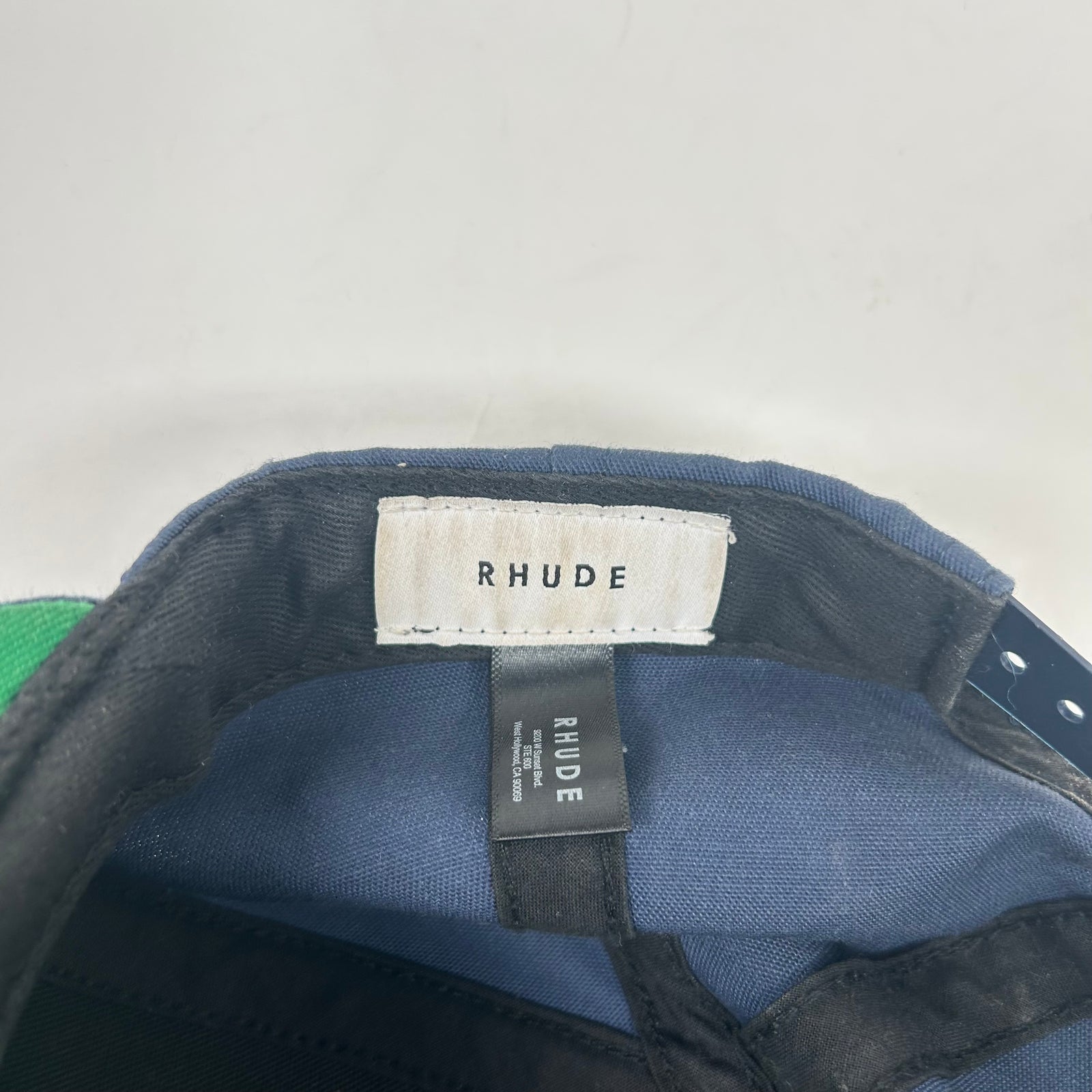 Rhude Navy American Motors Hat