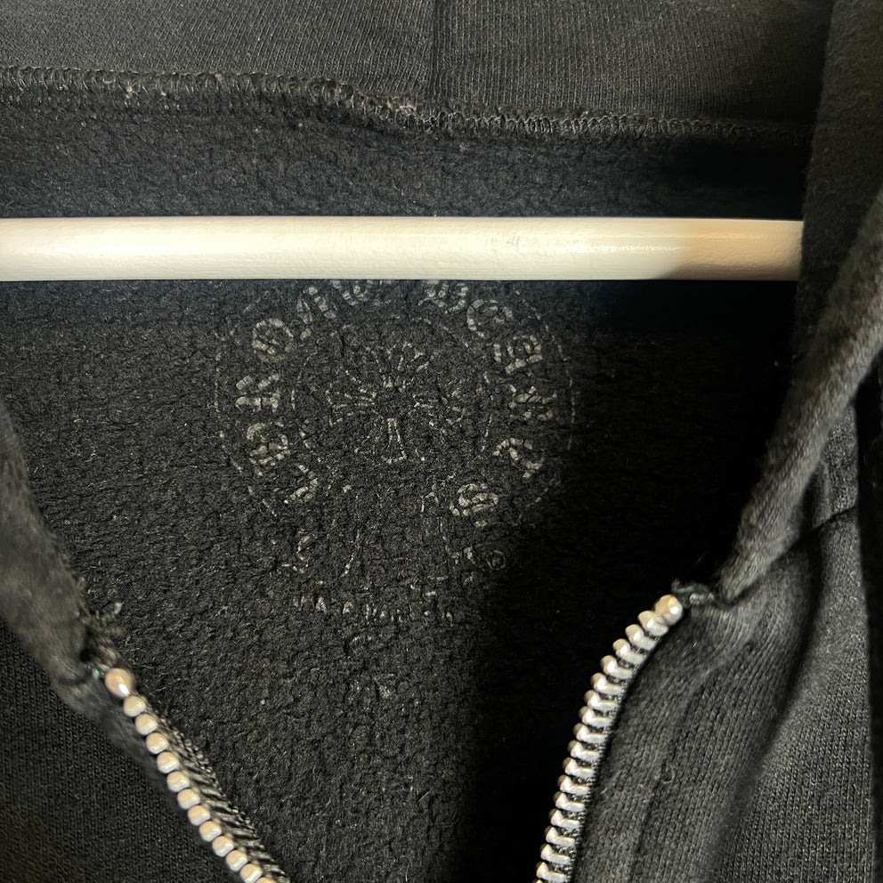 Chrome Hearts Multi Logo Zip-Up Hoodie
