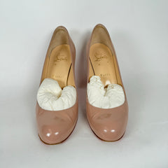 Chrisitian Louboutin Nude Simple Pump 100 Heels Size 38.5