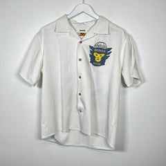 Human Made White Anchor Button Up Shirt Size M