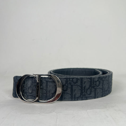 Dior CD Oblique Jacquard Reversible Belt