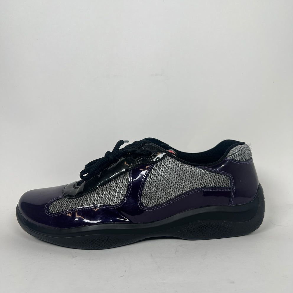 Prada Purple Original Cup Sneakers Size 8