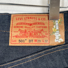Denim Tears Raw Denim Wreath Jeans Size 29
