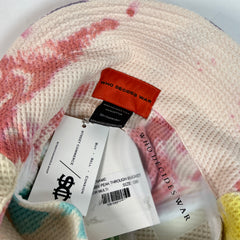 Who Decides War Waffle Knit Bucket Hat