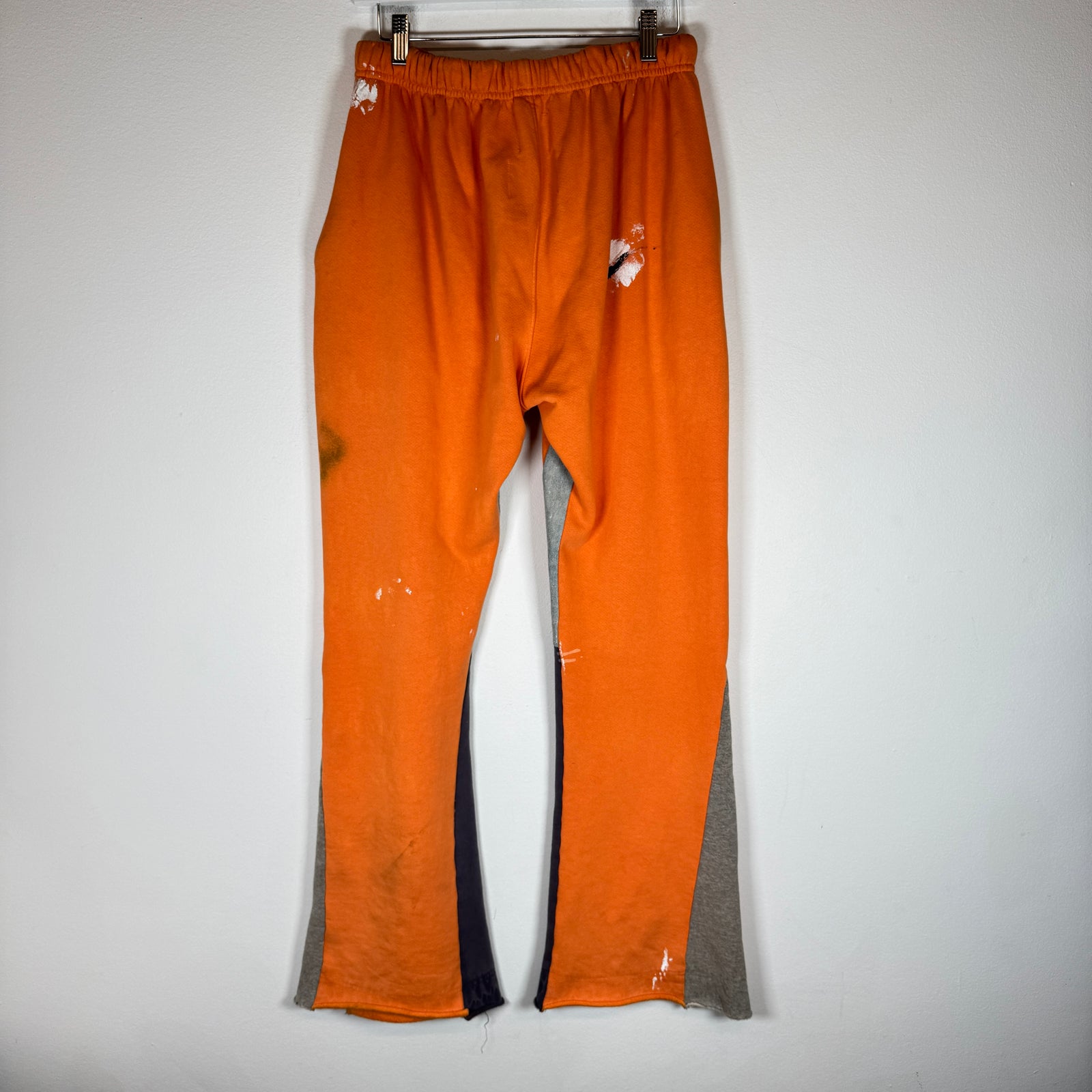 Gallery Dept Orange Flared Sweatpants Size L