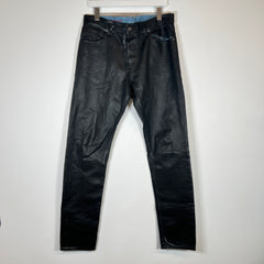 Diesel Black Waxed Jeans Size 32