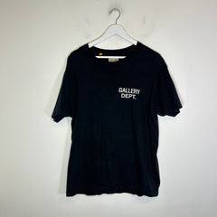 Gallery Dept Black/White Souvenir Logo T-Shirt Size M