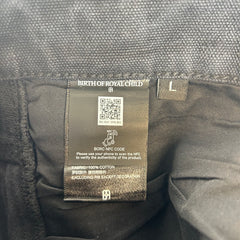 Birth Of Royal Child Black 20k Diamond Jorts Size L