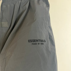 Essentials Black Nylon Shorts Size L